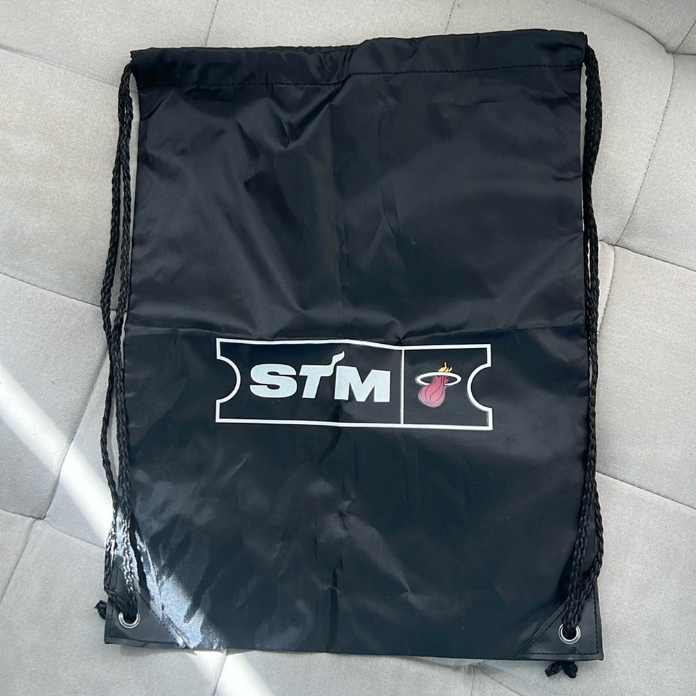 Miami Heat Season Ticket Member Drawstring Sports Bag
